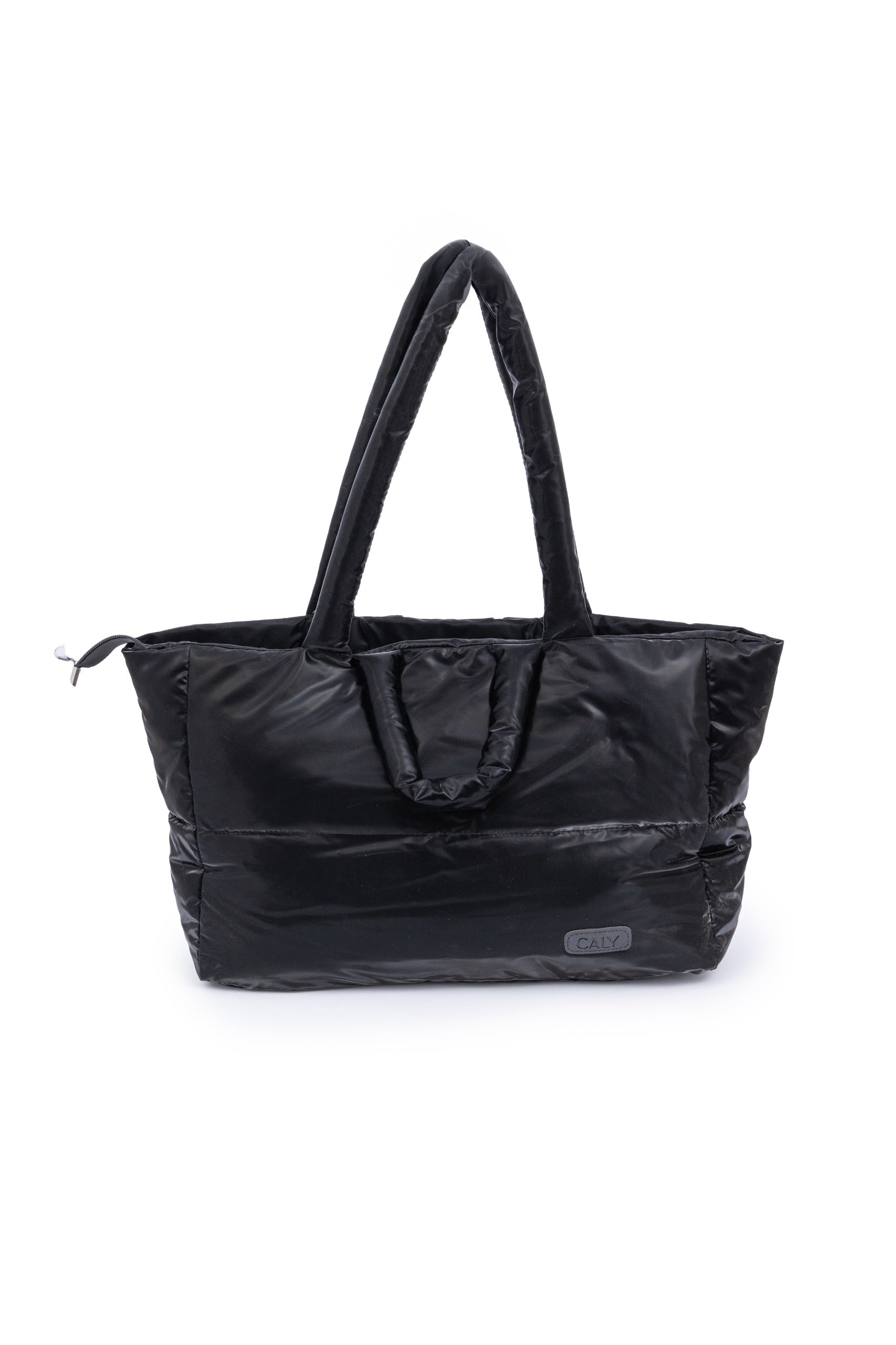 Puffer Maxi Tote - Black