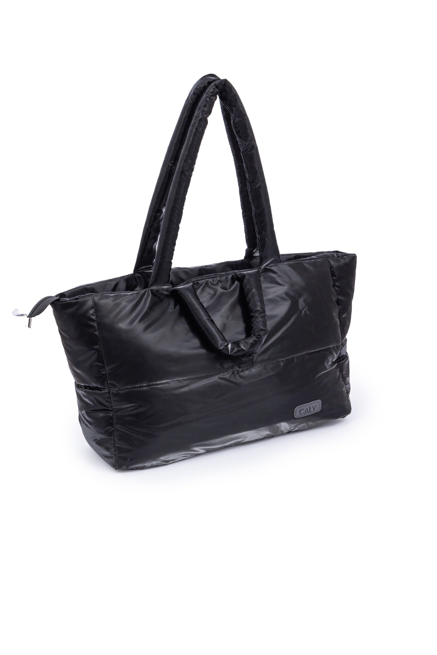 Puffer Maxi Tote - Black
